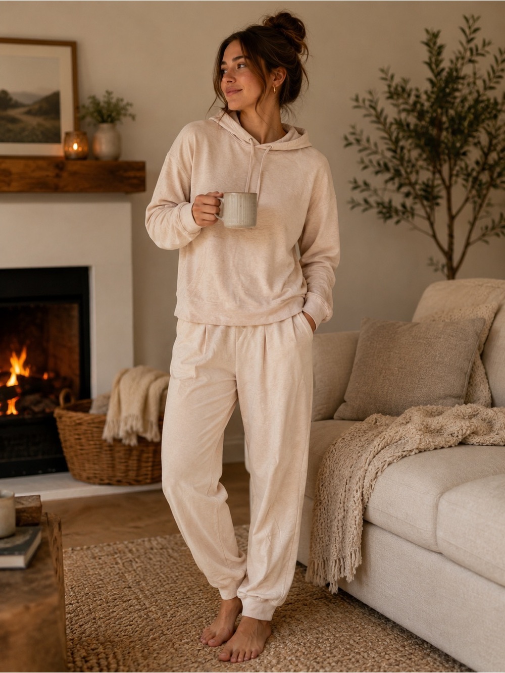 Haven Well Within Dusty Pink Lounge Set